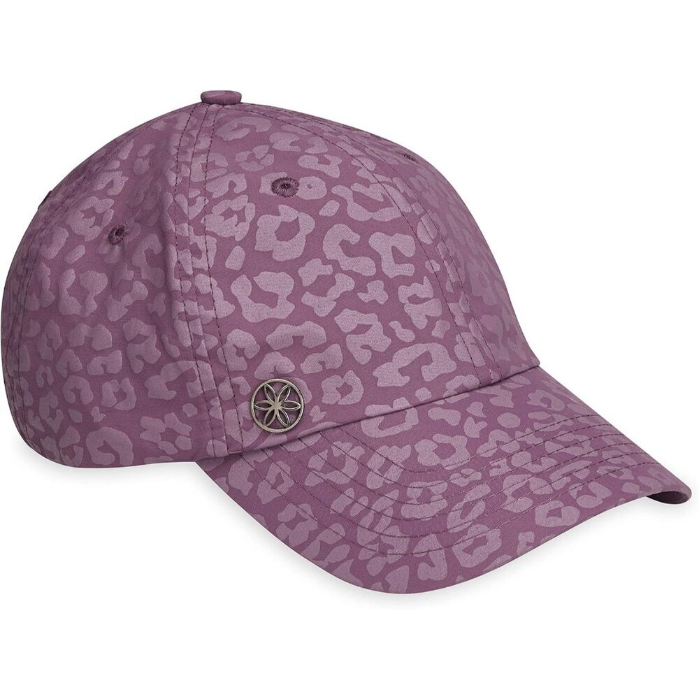 Women's Leopard Rose Classic Fitness Running Ponytail Quick-dry Sweatband Hats